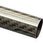 20mm(18mm) Woven Finish Carbon Fibre Tube CFT-WF-20-18-1